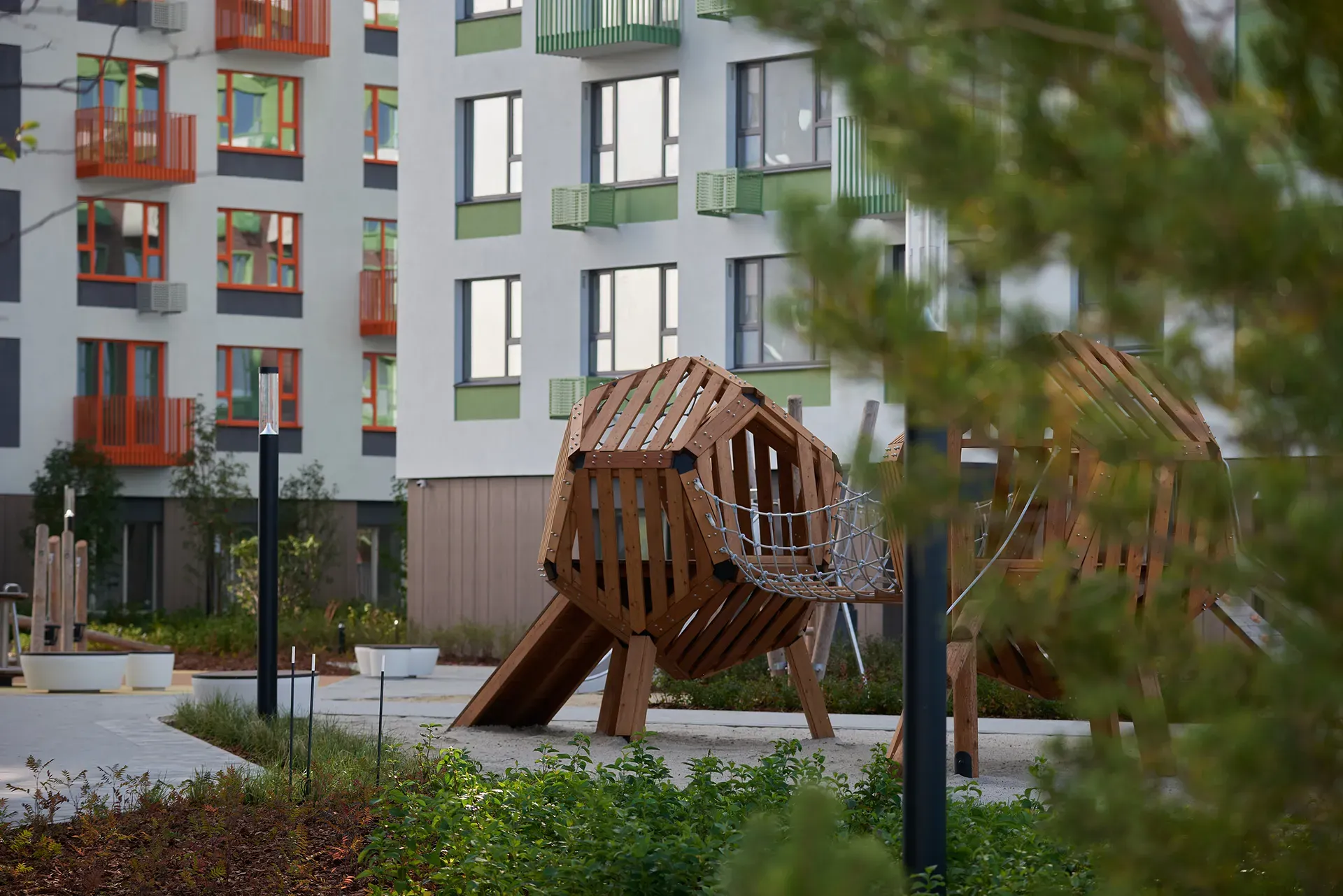 Внутренний двор «Квартала Культура»